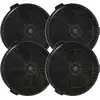vhbw 4x Aktivkohlefilter kompatibel mit Oranier Siria, Farina, Brisa D...
