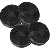 vhbw 4x Aktivkohlefilter Ersatz für Bauknecht 484000008784, AMC023, 48...