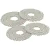 vhbw 4x Wischtuch kompatibel mit Dreame X40 Master, Ultra Complete, Ul...