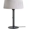 BELIANI Elektrische Terrassenheizung Halogen Grau Stahl Tragbar Modern...