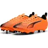 Puma ULTRA 6 PLAY FG/AG Jr Heat Fire-PUMA Black-Glowing Red 38.5