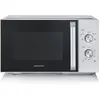 Severin MW 7797 Stand-Solo-Mikrowelle silber