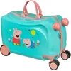 UNDERCOVER Kinderkoffer Ride-on Trolley, Peppa Pig, 4 Rollen, zum sitz...