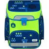 Scooli EasyFit Schulranzen-Set 5-teilig Glow Edition Level Up neongelb