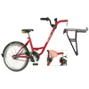 Trailer add + bike by Roland rot, 20", ohne Schaltung mit Freilauf