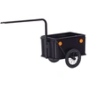 Roland Fahrradanhänger Mini Boy Hochdeichsel 60 Liter, Schwarz