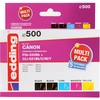 edding Tintenpatrone EDD-500 Multipack Canon PGI-520+CLI-521
