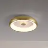 LED-Deckenleuchte Vertigo, CCT, Ø 46,5 cm, messing