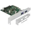 PCIe x4 > 2x ext USB 3.1 Gen2 A, USB-Controller