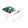 DeLOCK PCI Express x4 Karte zu 1 x extern USB 10 Gbps Type-C Buchse + ...