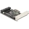 DeLOCK PCI Express x1 Karte zu 2 x intern USB 5 Gbps Pfostenstecker, S...