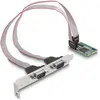 Delock Mini PCIe Karte full size zu 2 x Seriell RS-232 D-Sub 9 Pin, Ko...
