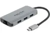 Delock USB 3.2 Gen 1 Hub mit 4 Ports und Gigabit LAN und PD, Dockingstation