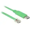 USB 2.0 Adapterkabel, USB-A Stecker > RS-232 RJ-45 Stecker