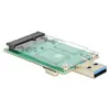 DeLOCK 62681, USB Typ-A, mSATA, 5 Gbit/s, Windows 10 Education, Window...