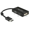DeLOCK Adapter DisplayPort 1.1 zu VGA / HDMI / DVI
