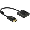 Delock Displayport Auf Hdmi M/f 4k Adapter 20 Cm