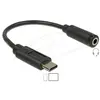 Delock Audio Adapter USB Type-C  Stecker Klinkenbuchse 14 cm