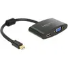 Delock Monitoradapter Mini-DisplayPort zu (HDMI, VGA, 18 cm), Data + V...
