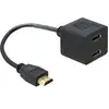 Adapter HDMI - 2x HDMI, HDMI Splitter