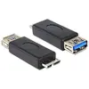 Delock USB3.0 Adapter: A-Buchse zu MicroB-Stecker (Micro USB, 4.50 cm)...