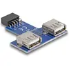 Delock 41824 USB Pinheader Buchse (USB 2.0), USB Kabel