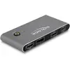 Delock USB-C  KVM Switch zu HDMI und DisplayPort 8K MST mit USB 2.0, K...