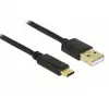 Delock USB 2.0 Kabel Typ-A zu Type-C 1 m