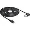 EASY-USB 2.0 Kabel, USB-A Stecker 90° > Micro-USB Stecker