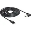 EASY-USB 2.0 Kabel, USB-A Stecker 90° > Micro-USB Stecker