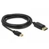 Delock Mini Displayport-auf-displayport-kabel 3 M