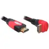 Highspeed HDMI mit Ethernet Kabel gewinkelt