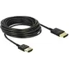 Kabel HMDI A Stecker > HDMI A Stecker High Speed 3D 4K Aktiv Slim