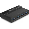 Delock USB 5 Gbps Switch 4 x Gerät und 2 x Host, Switch Box