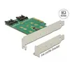 DeLOCK PCI Express Karte > 3 x M.2 Slot, Controller