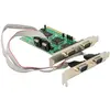 Delock PCI Karte 4x Seriell, Kontrollerkarte