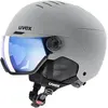 Skihelm mit Visier Uvex Wanted Grau 54/58 cm