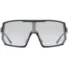 Uvex, Unisex, Sportbrille, Sportstyle 235 V (Black Matt, Variomatic Li...