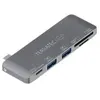 Terratec 283005, USB 3.2 Gen 1 (3.1 Gen 1) Type-C, Grau, MMC, MicroSDX...