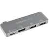 Terratec Connect c4, USB 3.2 Gen 1 (3.1 Gen 1) Type-C, Silber, HDMI, U...
