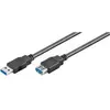 Goobay USB 3.2 Gen 1 Verlängerungskabel, USB-A Stecker > USB-A Buchse
