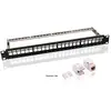 Goobay Patch Panel (UTP, CAT6), Netzwerkkabel