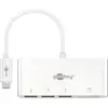 Goobay 62097, Kabelgebunden, USB 3.2 Gen 1 (3.1 Gen 1) Type-C, Weiß, M...