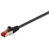 Goobay 50m CAT 6 Patchkabel, S/FTP (PiMF), Schwarz