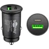 Goobay Dual-USB Auto Schnellladegerät USB-C  PD (Power Delivery)