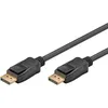 Goobay 1m DisplayPort -Kabel 1.4, zertifiziert, 32,4 Gbit/s