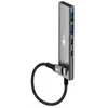 Goobay Slim 4-Port USB-Hub, USB-C  auf USB-C /USB-A, 5 Gbit/s