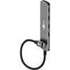 Goobay Slim 4-Port USB-Hub, USB-C  auf USB-C , 5 Gbit/s