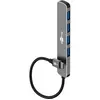 Goobay Slim 4-Port USB-Hub, USB-C  auf USB-A, 5 Gbit/s