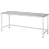Rau Werktisch Stahlblechbelag-Platte BxTxH 2000x800x825 mm